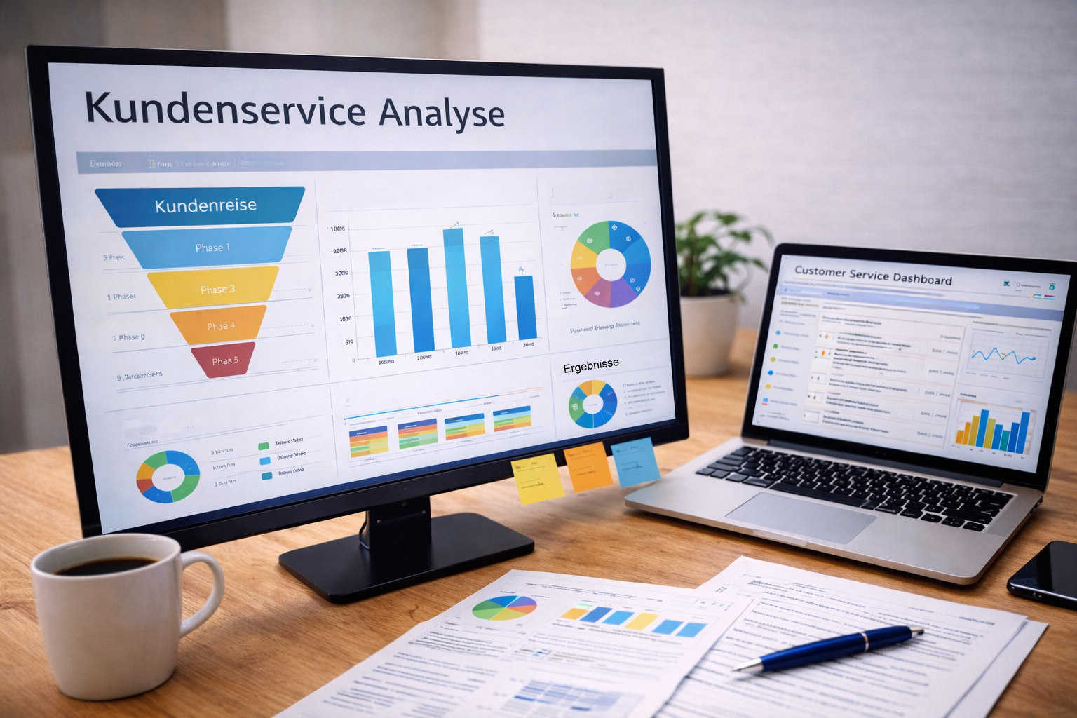 Auswertung von Serviceprozessen